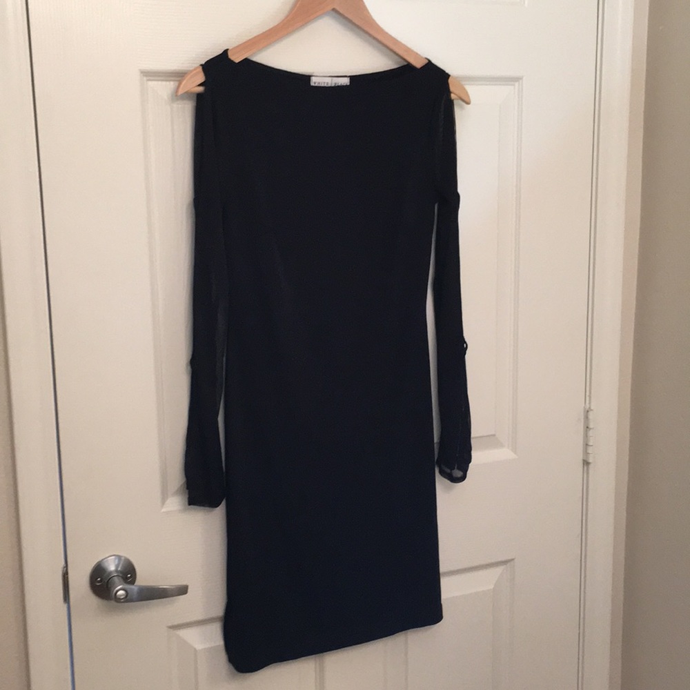 White House Black Market Black Mini Dress